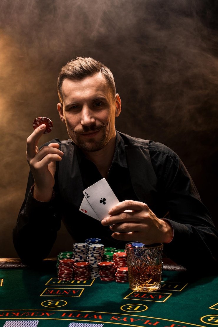 Meja Andar Bahar live dealer dengan kartu terbuka dan opsi taruhan Andar dan Bahar